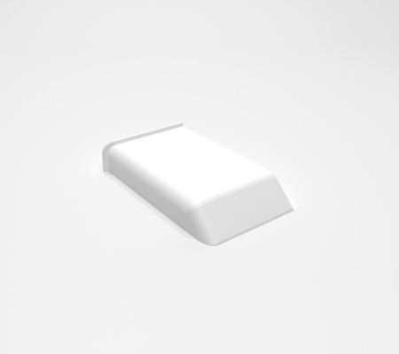 Накладка декоративная Strong R №1, белый, правая