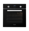 Духовой шкаф EDP 093 BL, 60 см, стекло/нерж. сталь, черный, Lex