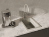 Мойка Rivelato BERKANA 25, 310х460х190мм, топаз