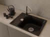 Мойка Rivelato LOCUS 65, 650х500х200мм, черный