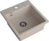 Мойка GranFest URBAN 245, 450х490 мм, песочный