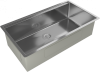 Мойка Rivelato RINOX 8044 UN, 800х440х200мм, ролл-мат, доска, коландер, нерж. сталь