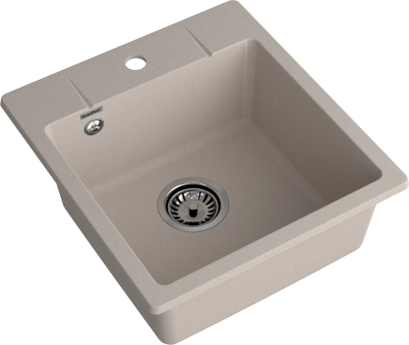 Мойка GranFest URBAN 245, 450х490 мм, песочный