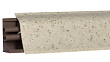 Плинтус LB-38, L=3000мм, снежная земля
