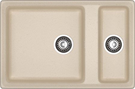 Мойка GranFest LEVEL 760K, 760х500 мм, кашемир