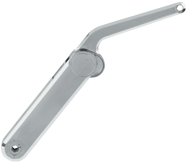 Подъемный механизм Maxi C (белое кольцо), никель/белый, Kessebohmer