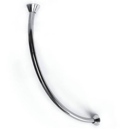 Полкодержатель декоративный "Прут", сатиновый никель