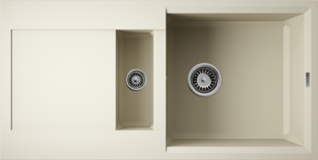 Мойка Sakaime 86-2-BE, Tetogranit/ваниль