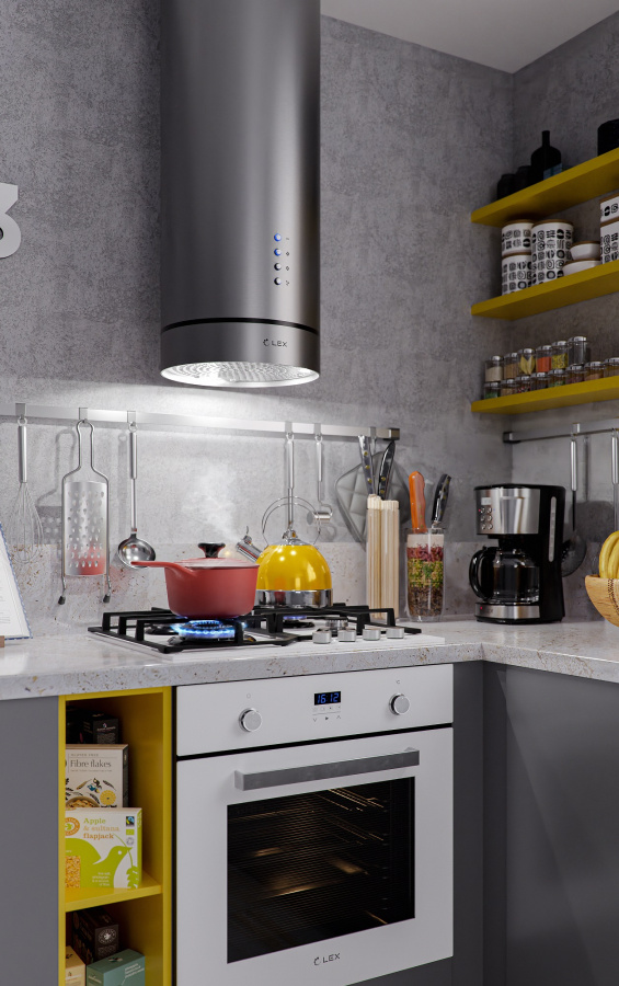 Духовой шкаф EDP 093 WH NEW, 60 см, стекло/нерж. сталь, белый, Lex