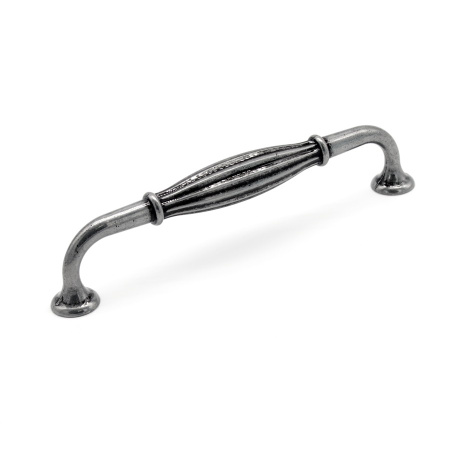 Ручка-скоба, Romantic, 11.3409.58, 128мм, металл, глянцевое олово