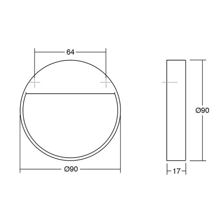 Ручка-скоба, BAU, 0496064ZM2, 64мм, металл, черный матовый, Viefe