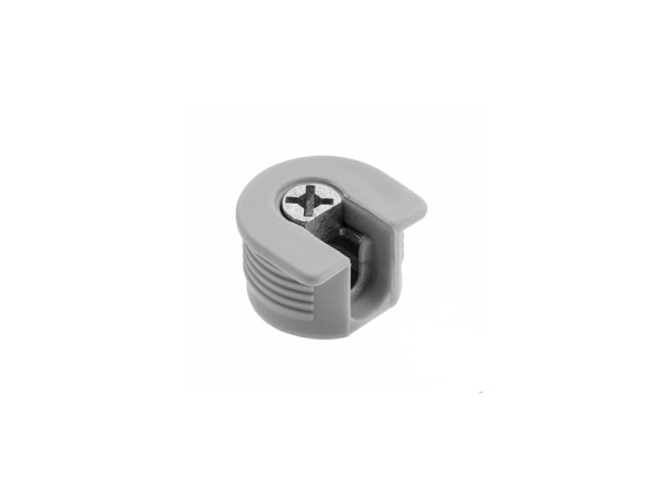 Эксцентрик VB 35 M/16, для плит толщиной 16мм, d=20мм, с фиксатором, пластик, серый