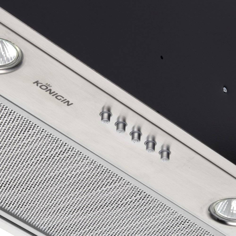 Вытяжка полновстраиваемая Flatbox, 60см, без угольного фильтра, инокс, Konigin