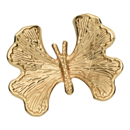 Ручка-кнопка, KELEBEK BIG-69, 74х60х18мм, металл, глянцевое золото