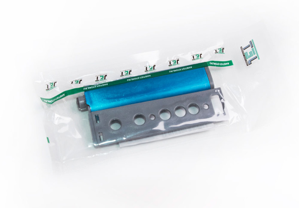 Толкатель Push Open без магнита, накладной, пластик+нерж.сталь, JET