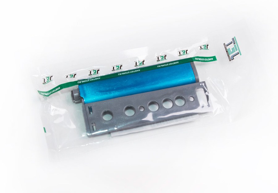 Толкатель Push Open без магнита, накладной, пластик+нерж.сталь, JET