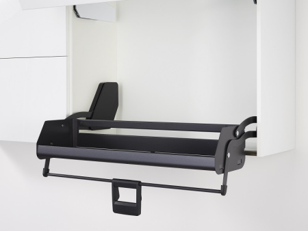 Выдвижная система Ай Мув в базу 800мм, 1 полка, в верхний шкаф, с довод., антрацит, Kessebohmer