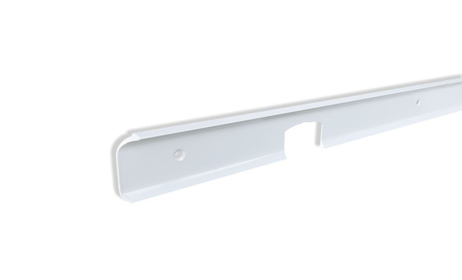 Планка угловая стыковочная, R8, 38мм, 180*, L=600мм, белый, СКИФ