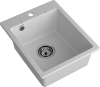 Мойка GranFest URBAN 240, 400х490 мм, серый