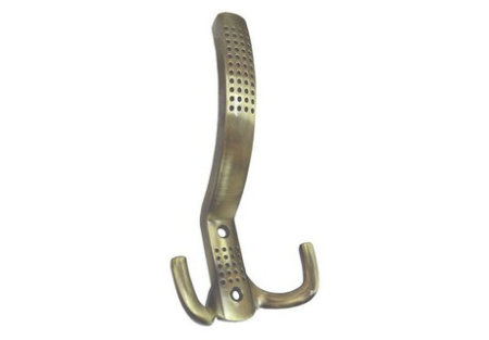 Крючок, 300.02, "точка", трехрожковый, бронза, CMF