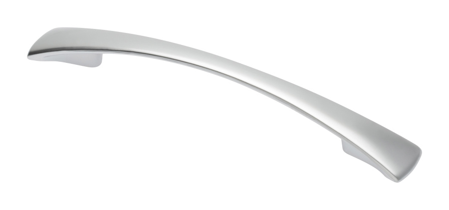 Ручка-скоба, UZ-Z10, 128мм, металл, матовый хром