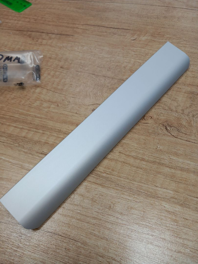 Ручка торцевая, FP527-128 MB, 128/150мм, металл, матовый хром