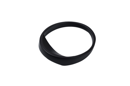 Ручка-кольцо, 607, 32мм, L=80мм, металл, черный матовый