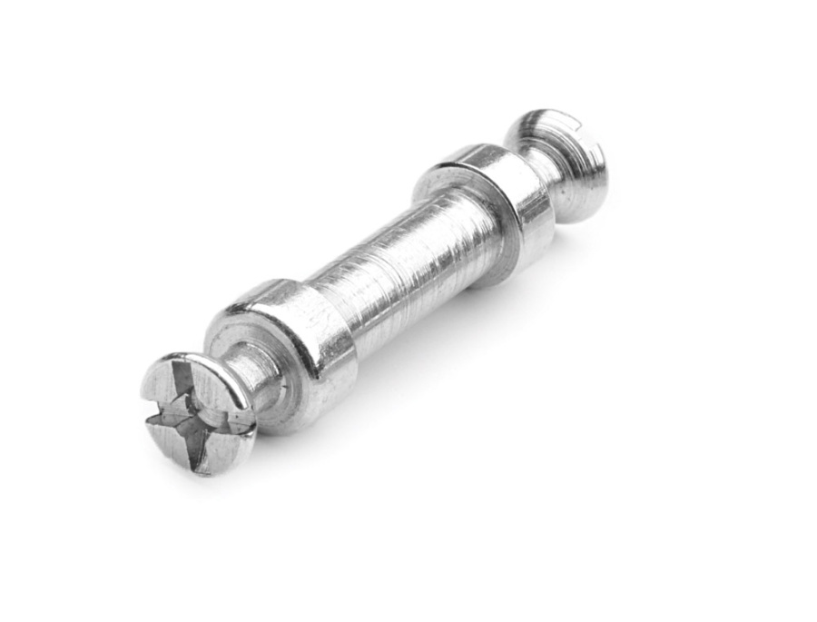 Болт эксцентрика двусторонний, "мама", металл, Permo